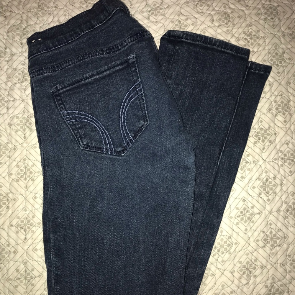 Hollister Dark Blue Super Skinny Jeans